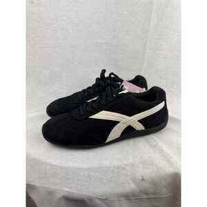 Wild Fable Womens Chronicle Sneakers Black Cream Memory Foam Low Top Shoes 7